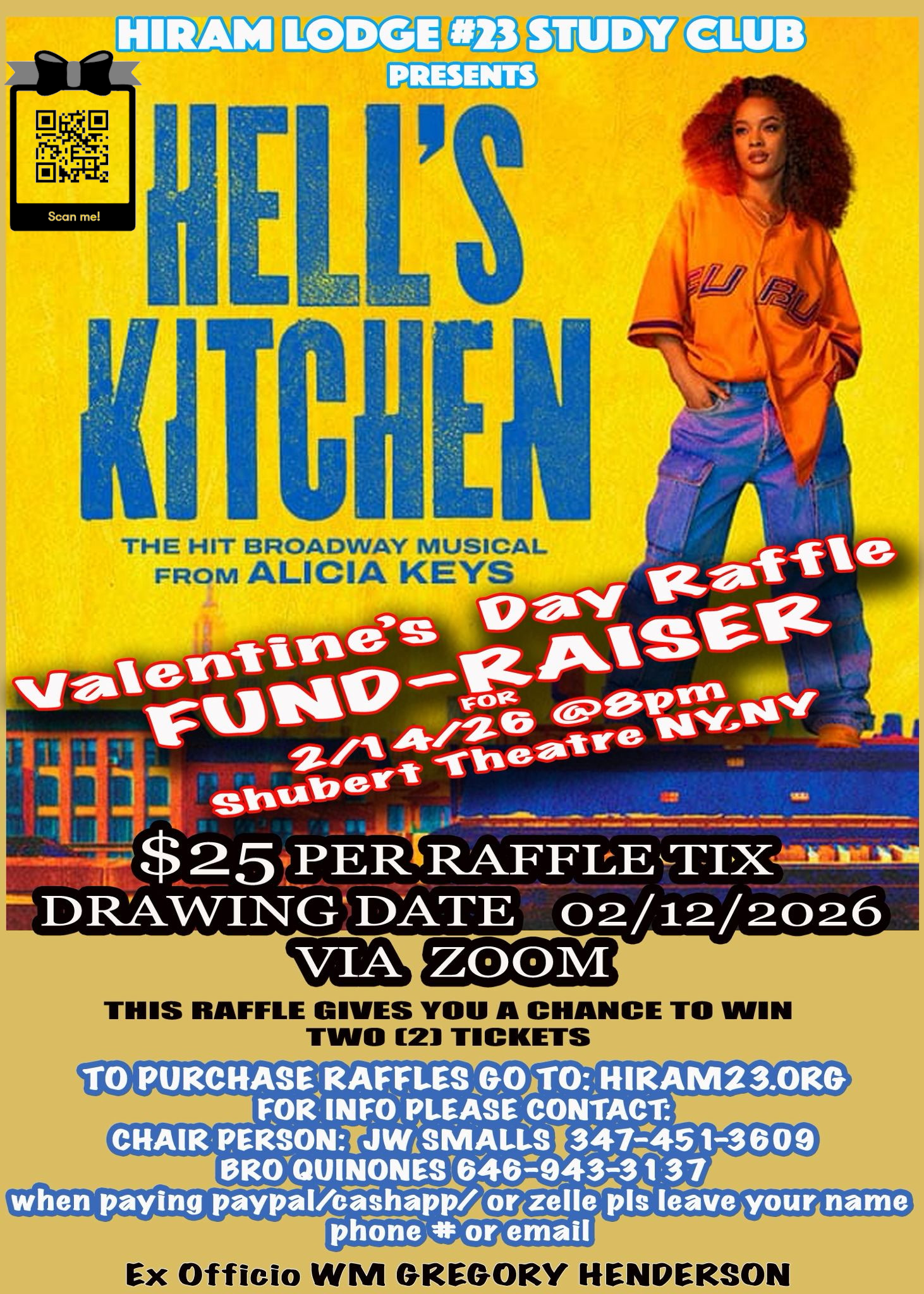2 Tickets to see Hell's Kitchen